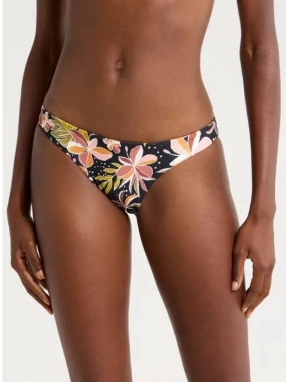 Volcom Fronds Forever Cheekini Bikini bottoms Size Large &  Medium